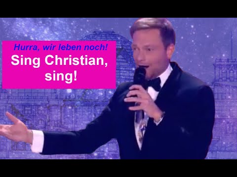 Youtube: Christian Lindner singt 'Hurra, wir leben noch'