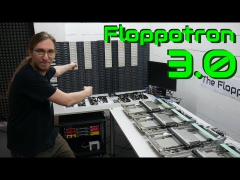 Youtube: The Floppotron 3.0 - Computer Hardware Orchestra