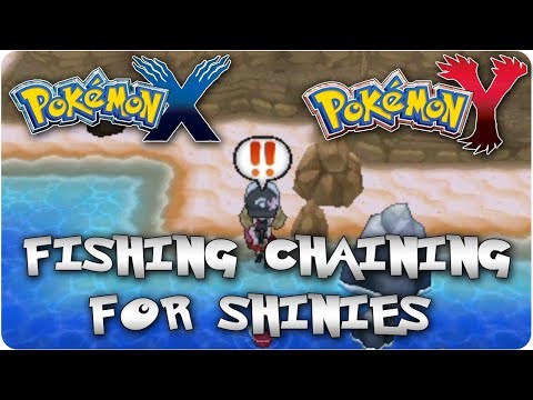 Youtube: Pokemon X & Y: Fishing Chaining For Shiny Pokemon!