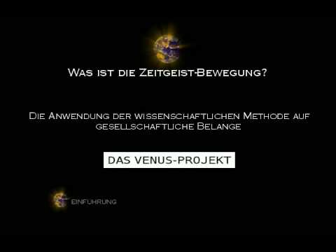 Youtube: Zeitgeist Movement Orientierungs Präsentation (01/14) Komplett In Deutsch (German)