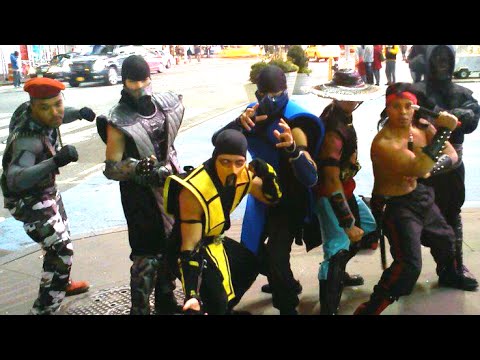 Youtube: Mortal Kombat Epic Flash Mob NYC (ORIGINAL)
