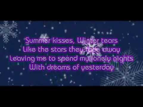 Youtube: ELVIS PRESLEY - SUMMER KISSES, WINTER TEARS LYRICS