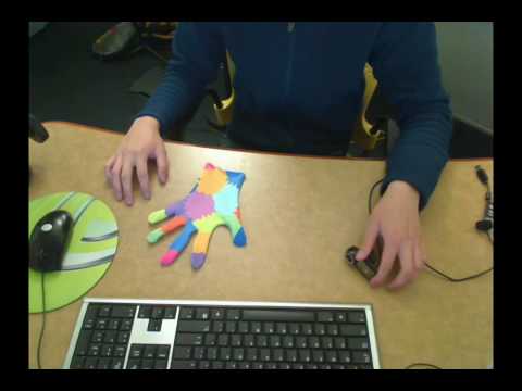 Youtube: Hand Tracking with a Color Glove