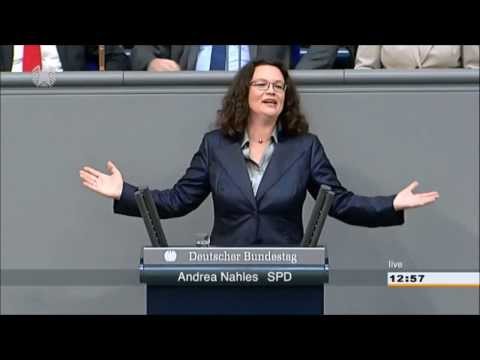 Youtube: Andrea Nahles singt <i class=