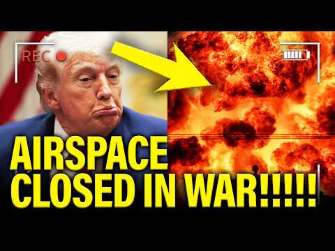 Youtube: Trump PANICS as AIRSPACE CLOSED in WAR!!!