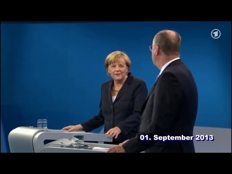 Youtube: Angela Merkel am 01.09.2013: "Mit mir wird es keine PKW-Maut geben"