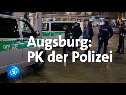 Youtube: Nach tödlichem Angriff von Augsburg: Pressekonferenz der Ermittler