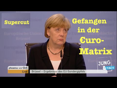 Youtube: Supercut: Die Bundesregierung ist gefangen in der Euro-Matrix