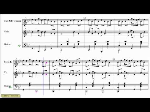 Youtube: The Jolly Tinker - Irish Dance Music Instrumental with Notations
