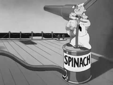 Youtube: Popeye spinach theme