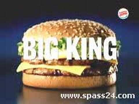 Youtube: Verbotene Burger King Werbung