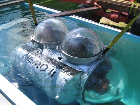 Youtube: Submarine "Nemo II" - emergency escape training, september 2011