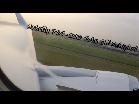 Youtube: ARKEFLY 767 - AWESOME VORTEX DURING TAKE OFF!