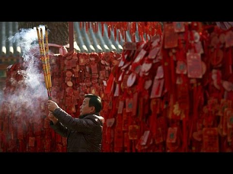 Youtube: Feierliches Neujahrsfest: China zelebriert den Beginn des Jahres des Schafes