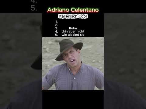Youtube: Adriano Celentano - Italienisch Cool #shorts #hollywood #movie #motivation #memes #film #funny