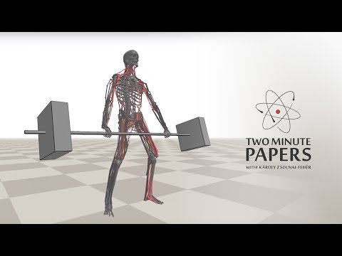 Youtube: Virtual Characters Learn To Work Out…and Undergo Surgery 💪