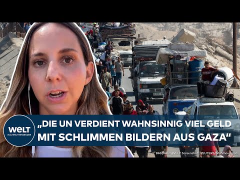 Youtube: ISRAEL: Brisant! Die Tricks der UN! Reporterin entlarvt die Industrie mit den Gaza-Bildern