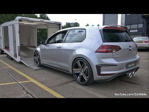 Youtube: 2015 Volkswagen Golf VII R400 Concept: - Start up, Exhaust Sounds & More!