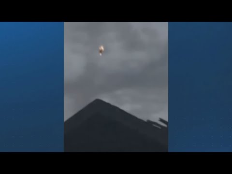 Youtube: ‘My heart was pounding’: Mass. woman captures video of mysterious object falling from sky