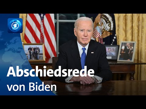 Youtube: Abschiedsrede von US-Präsident Biden an die Nation
