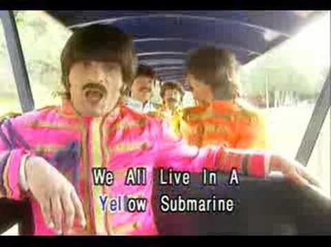 Youtube: Beatles - Yellow Submarine