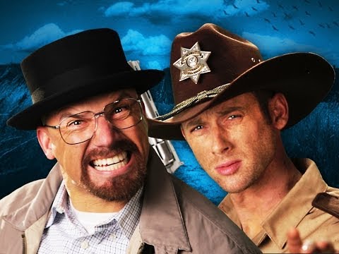 Youtube: Rick Grimes vs Walter White.  Epic Rap Battles of History