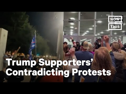 Youtube: Trump Supporters Chant Both 'Count the Vote' & 'Stop the Count' | NowThis