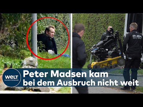 Youtube: PETER MADSEN EINGEFANGEN: Der verurteilte Mörder nahm eine Geisel um auszubrechen