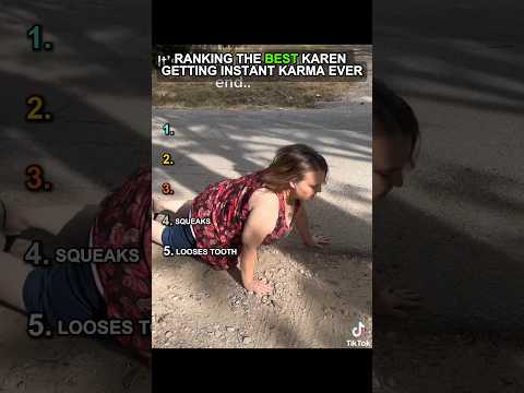 Youtube: Rangliste der Karen mit dem besten sofortigen Karma aller Zeiten!