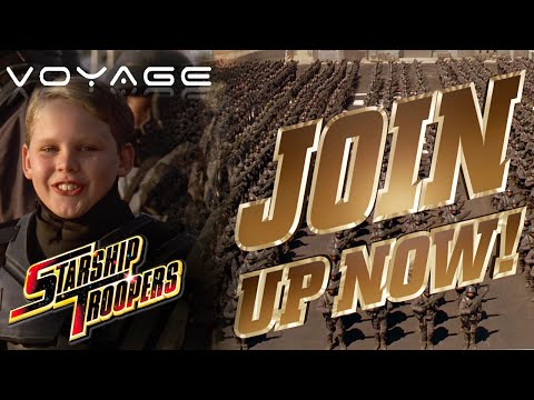 Youtube: (Opening Scene) Federal Network Broadcast | Starship Troopers | Voyage