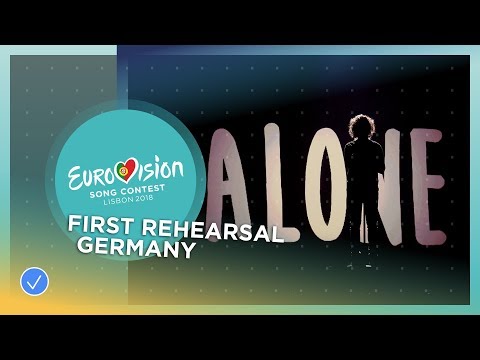 Youtube: Michael Schulte - You Let Me Walk Alone - First Rehearsal - Germany - Eurovision 2018