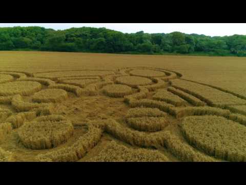 Youtube: Climping, West Sussex CROP CIRCLE 20.7.2017 4k60p