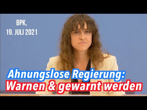 Youtube: Ahnungslose Bundesregierung beim Warnen & Gewarnt werden #Hochwasser