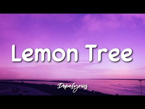 Youtube: Lemon Tree - Fools Garden (Lyrics) 🎵