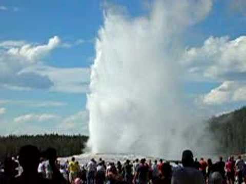 Youtube: Old Faithful Geyser