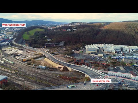 Youtube: Hagen Bahnhofshinterfahrung "kleine Eröffnung" vom 08.03.2020  kopter-hagen