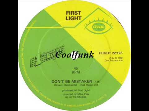 Youtube: First Light - Don't Be Mistaken (12" Electro Funk Boogie 1982)