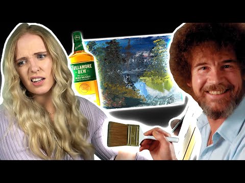 Youtube: Drunk Irish People Try Following A Bob Ross Tutorial 2