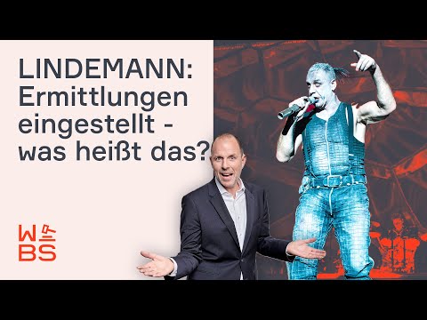 Youtube: RAMMSTEIN: Alle Ermittlungen gegen Lindemann eingestellt! Und jetzt? | Anwalt Christian Solmecke