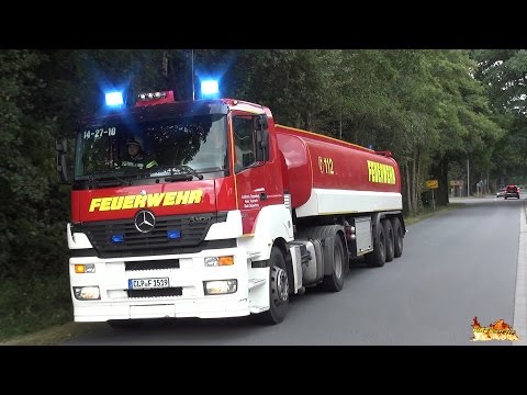 Youtube: [GTLF 30.000 zu Großeinsatz] Wachausfahrt Feuerwehr Lastrup + Anfahrten FW LK Cloppenburg + RD