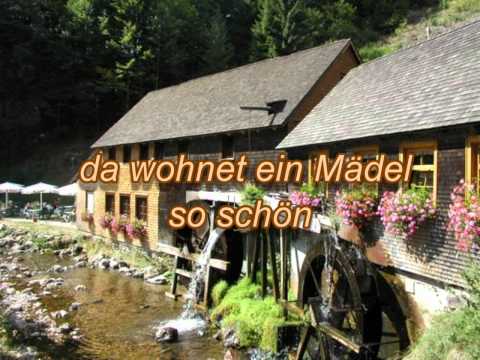 Youtube: Die Mühle im Schwarzwälder Tal (mit Text/Lyrics zum Mitsingen)