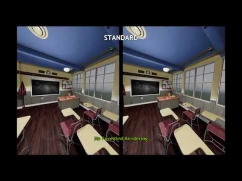 Youtube: Improving VR with NVIDIA’s Foveated Rendering