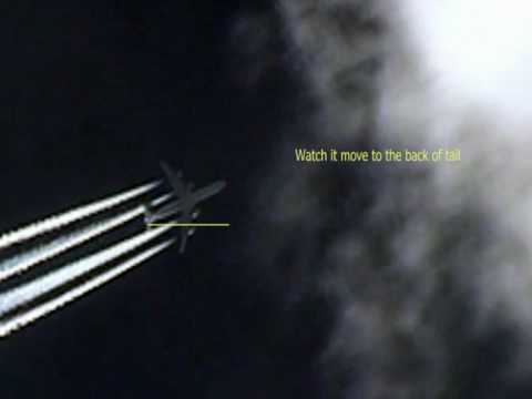 Youtube: UFOS Holographic  Planes, Chemtrails & giant sphere 15 march 2010