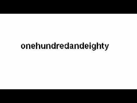Youtube: onehundredandeighty-Russ Bray