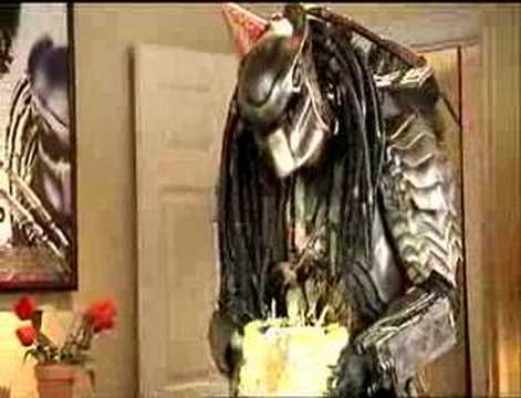 Youtube: Aliens vs. Predator Birthday Cake