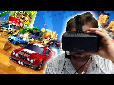 Youtube: Toybox Turbos - Gameplay auf Oculus Rift - GameTube goes VR #4