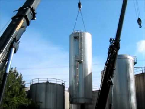 Youtube: 500t-Kran hebt 12t-Tank Teil 1