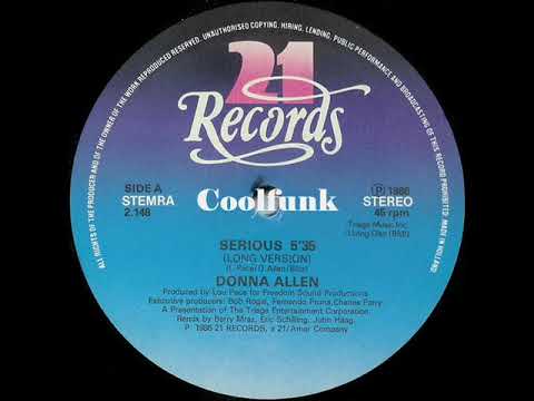 Youtube: Donna Allen - Serious (12" Extended 1986)