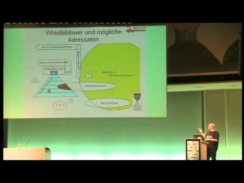 Youtube: [27C3] (de) Whistleblowing