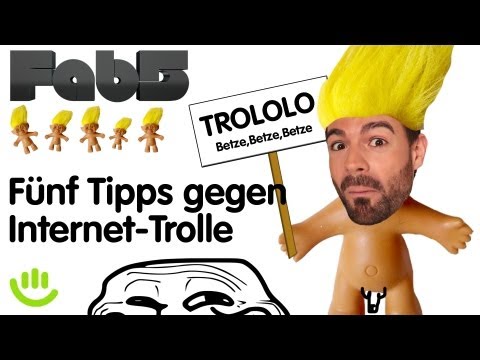 Youtube: Fünf Tipps gegen Internet-Trolle - Fab5